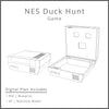 GIANT NES Duck Hunt Game in a Box Woodworking Project Plan and 3D SketchUp Model - DIGITAL DOWNLOAD