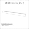 LEGO Minifig Shelf Woodworking Project Plan - DIGITAL DOWNLOAD