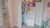 Bedroom Closet Printable Plans with Drawers that Include 3D SketchUp Model